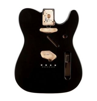 Fender Telecaster Ss Alder Body Vintage Bridge Mount Black