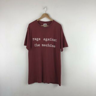 Vintage Rage Against The Machine Shirt Molotov Rock Band T Shirt
