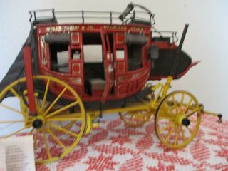 Wells Fargo Metal Wagon/stagecoach Franklin Nwt 