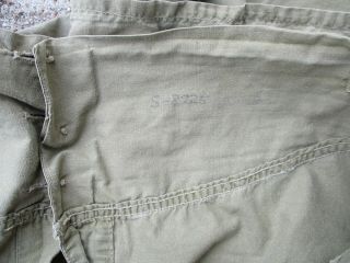 U.  S.  Army WWII Shorts SOP Marked for PFC J.  R.  Shelton,  87th Infantry D 5