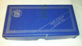 Vintage 1981 Factory Smith & Wesson Model 63 Blue Box,  Instructions