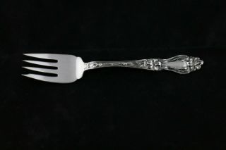 Frank Whiting Lily Floral Sterling Silver Salad Fork