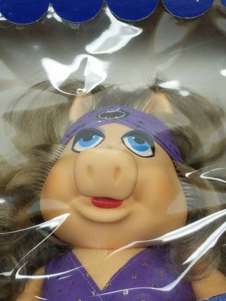 VINTAGE MISS PIGGY DRESS UP DOLL MUPPETS FISHER PRICE 1981 2