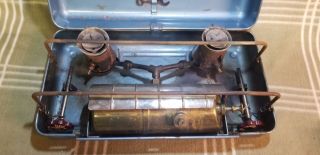 Vintage Optimus 22B double burner gasoline pressure cooking supply 5