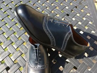 Allen Edmonds Custom Horween Shell Cordovan Shelton,  Made In The USA,  Rare 8