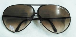 Vintage Porsche Design Carrera Sunglasses 5621 96 135 Black - Large