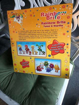 Rainbow Brite Twink And Starlite - Toy Play Vintage 2003 5