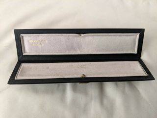 Vintage Patek Philippe Black Coffin Box