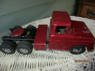 Vintage 1958 - 59 Tonka Semi Cab - No Trailer 10 Wheels