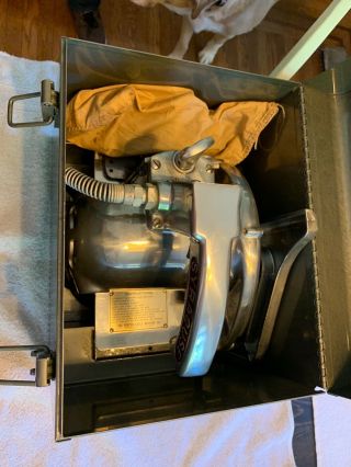 VINTAGE PORTER CABLE SPEEDMATIC 75 SAW with CASE and 7