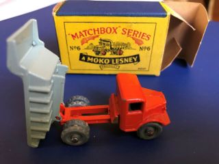 Vintage Moko Lesney Matchbox Series No 6 with Box 5