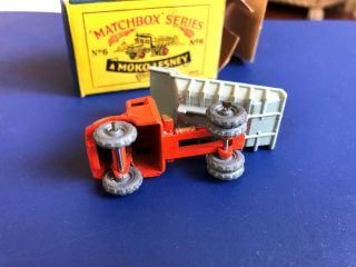 Vintage Moko Lesney Matchbox Series No 6 with Box 6