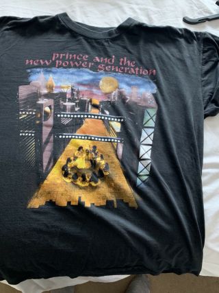 Prince Vintage Tour T Shirt Xl