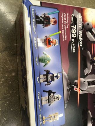 LEGO Star Wars AT - TE Walker 7675 / Bags Open Box Vintage NOS 8