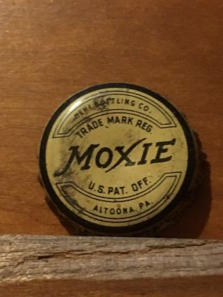 Vintage Moxie Altoona Pa Bottle Cap Nehi Bottling Co.  Pennsylvania Cork Rare