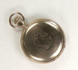 Antique 1894 Waltham 16s Gold Filled Hunter Case Pocket Watch 1n