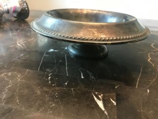 Vintage Hamilton Sterling Silver Weighted Pedestal Candy Dish?