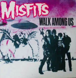 Rare Misfits Walk Among Us Lp Vinyl 1982 Expanded Music Italy Pressing Danzig