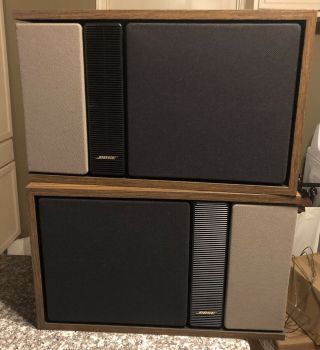 Vintage Bose 301 Series Ii Direct/reflecting Speakers Set