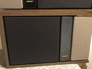 VINTAGE BOSE 301 SERIES II DIRECT/REFLECTING SPEAKERS SET 5