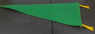 Vintage 1960s Oakland Athletics A ' s Full Size Felt Pennant Rare MLB Memorabilia 3