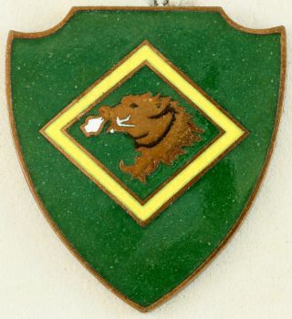 322nd Tank Battalion Crest Di/dui Cb Foreign Made