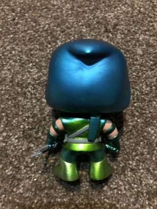 Rare Funko Pop DC Green Arrow Metallic Gemini Collectibles 240 LE SDCC 6