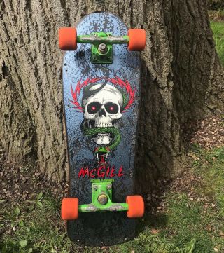 Vintage Powell Peralta Mike Mcgill Skateboard Xt Mini Gullwing Santa Cruz