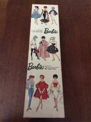 Vintage Barbie Doll Box Only Blonde Bubble Cut 850 Mattel 1960’s