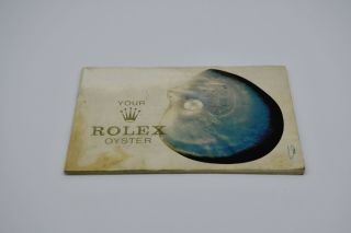 Vintage Your Rolex Oyster Booklet 1975