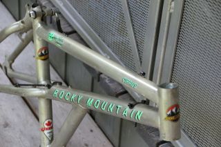 Vintage Rocky Mountain Cirrus Frame Elevated E - stay 17 inch medium 7000 aluminum 3