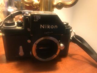 Vintage Nikon F 35mm SLR Film Camera Body Only 2