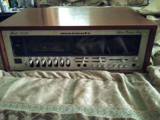 Marantz Stereo Cassette Deck Model 5220 Vintage 1 Owner