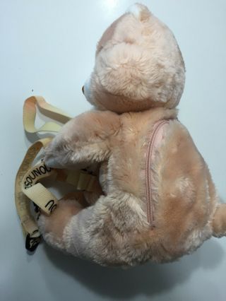 VINTAGE 1985 Care Bears backpack plush BISOUNOURS 20 5