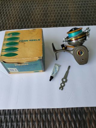 Penn Fresh Water Spinning Reel 720 Z Old Stock In The Box With Grease And