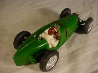 Rare Scalextric Bugatti Type 59 Resin RTR ' Iberslot ' C70 Green MB 3