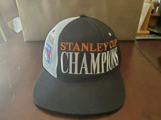 Vintage Starter York Rangers 1994 Stanley Cup Champions Snapback Hat Rare