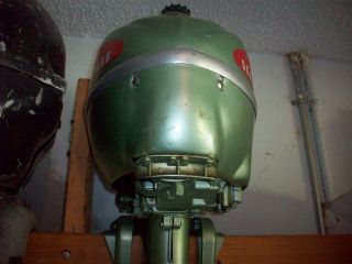 Vintage Johnson Sea Horse 5 HP Outboard Motor GREAT COMPRESSION COMPLETE 3