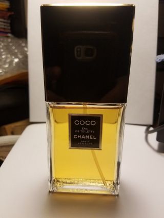 Vintage Early 1990s Chanel Coco Large 3.  4 Oz 100 Ml Eau De Toilette Old Formula