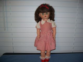 Rare Vintage Ideal Honey Bunch Doll Magic Soft Skin Doll 17 " Marked Vs - 18 43