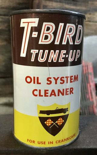 Vintage Ford Motor T - Bird Oil Can,  Ultra Rare,  Ford Motor Company,  Thunderbird 7