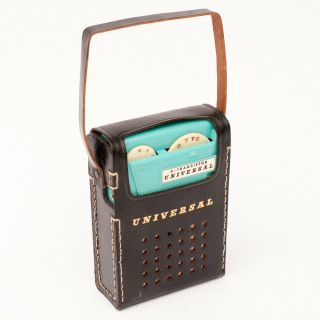 Vintage Universal 6 Transistor Radio Model PTR - 62B Made in Japan 2