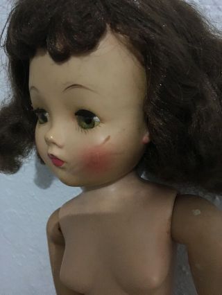 Vintage 1950 ' s Madame Alexander CISSY Doll TLC For Repair or Parts 3