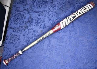 D2e Worth Mayhem Players Model Xl 34/27 Rare Exclusive Og Slowpitch Softball Bat