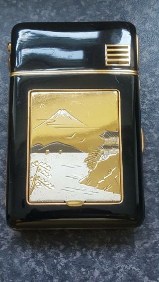 Stunning Japanese Style Vintage Petrol Case - Lighter.  Immaculate.  Perfect.