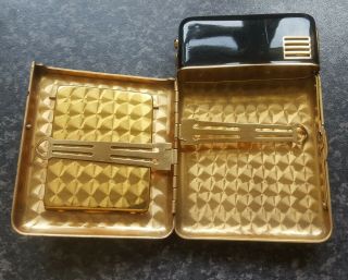 STUNNING JAPANESE STYLE VINTAGE PETROL CASE - LIGHTER.  IMMACULATE.  PERFECT. 3