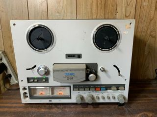 Teac X - 3r Reel To Reel Stereo Tape Deck - Vintage