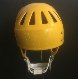Yellow Jofa Helmet 225 51 Vm Model.  Vintage 60 - Tal