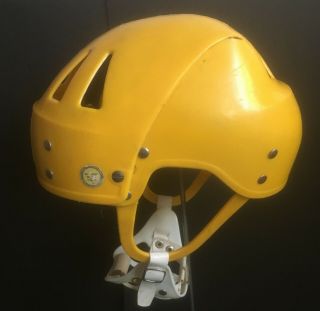 Yellow JOFA helmet 225 51 VM Model.  Vintage 60 - tal 2
