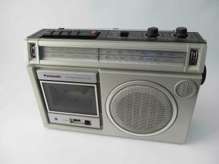Vintage Boombox Panasonic Rx 1550 Fm / Am Radio Cassette Player European Version